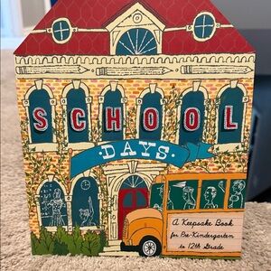 School Days Keepsake Book for Kids